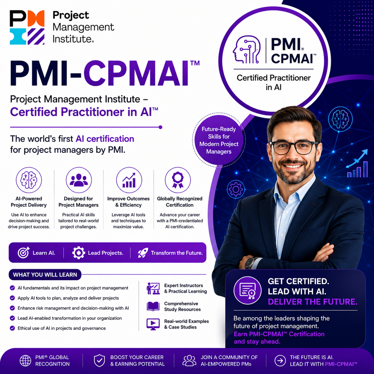 PMI Certified Professional in Managing AI (PMI-CPMAI)™ Certification